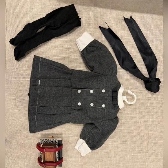 Retired American Girl PC Samantha’s Buster Brown Dress & School Supplies 1986 - Picture 14 of 14